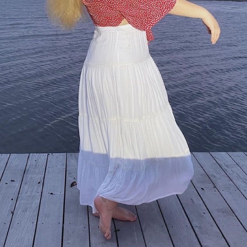 L merona long maxi skirt